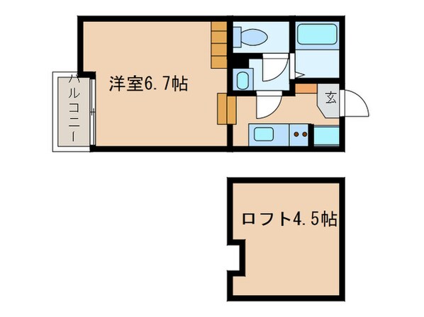 Woodman　の物件間取画像